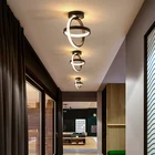 Светодиодный ная люстра, современная люстра для помещений, лофт, декоративное крепление для спальни, гостиной, столовой, коридора, лампа 110 В, 220 В, минималистский