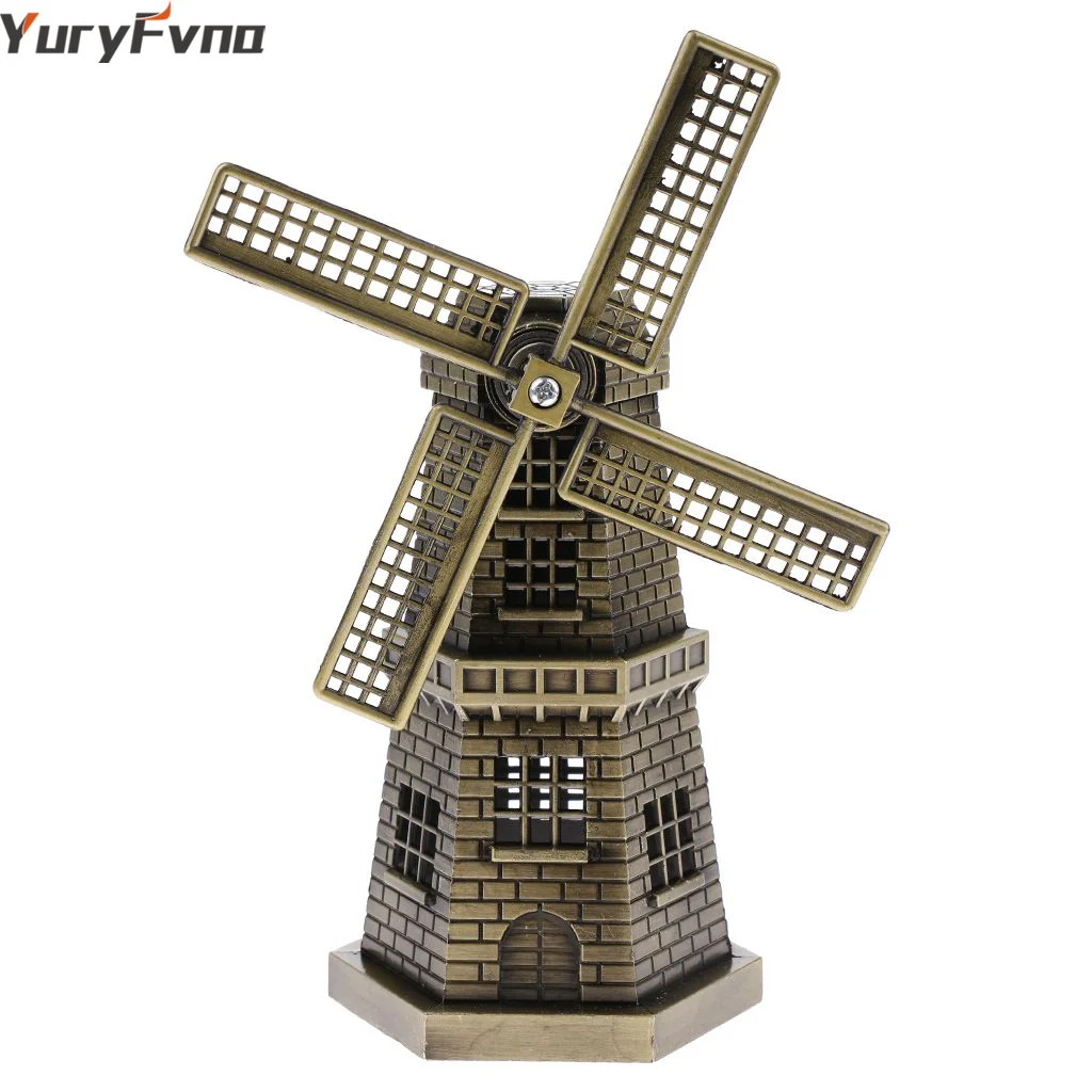 Металлическая голландская статуя ветряной мельницы YuryFvna строительная