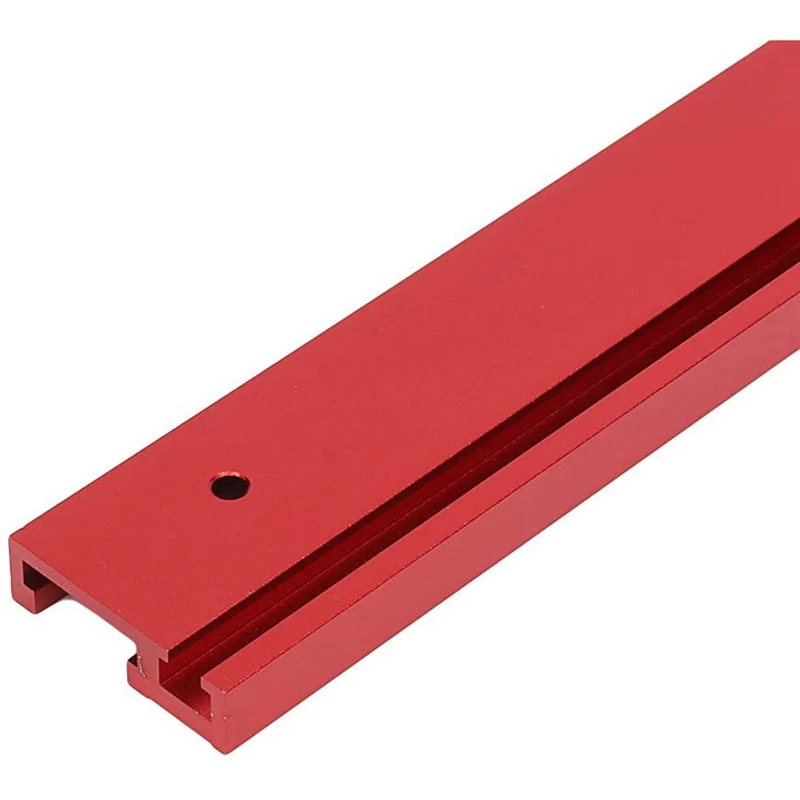 

45 Type T Track Aluminum Woodworking T-Slot Miter Track Jig Miter Track Stop for Router Table Bandsaws DIY Tools 400MM