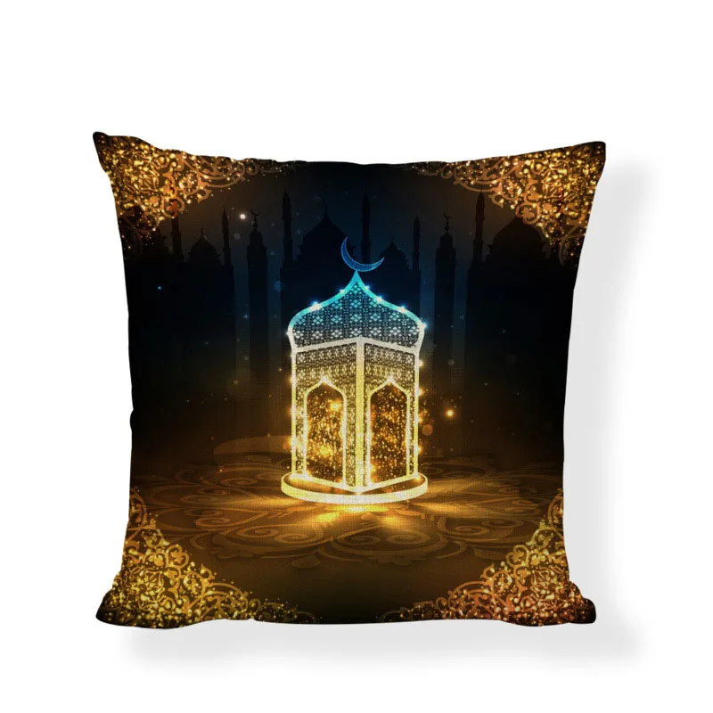 Горячая Распродажа Рамадан наволочка мусульманский Луна шаблон Наволочка