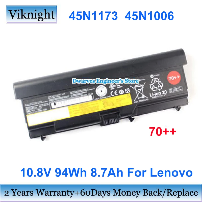 Genuine E40 E50 45n1173 T530 Bateria para Lenovo Thinkpad Edge 14 15 E420 E425 2842 T510 T520 42t4715 42t4712 10.8v 94wh Baterias p/ laptop