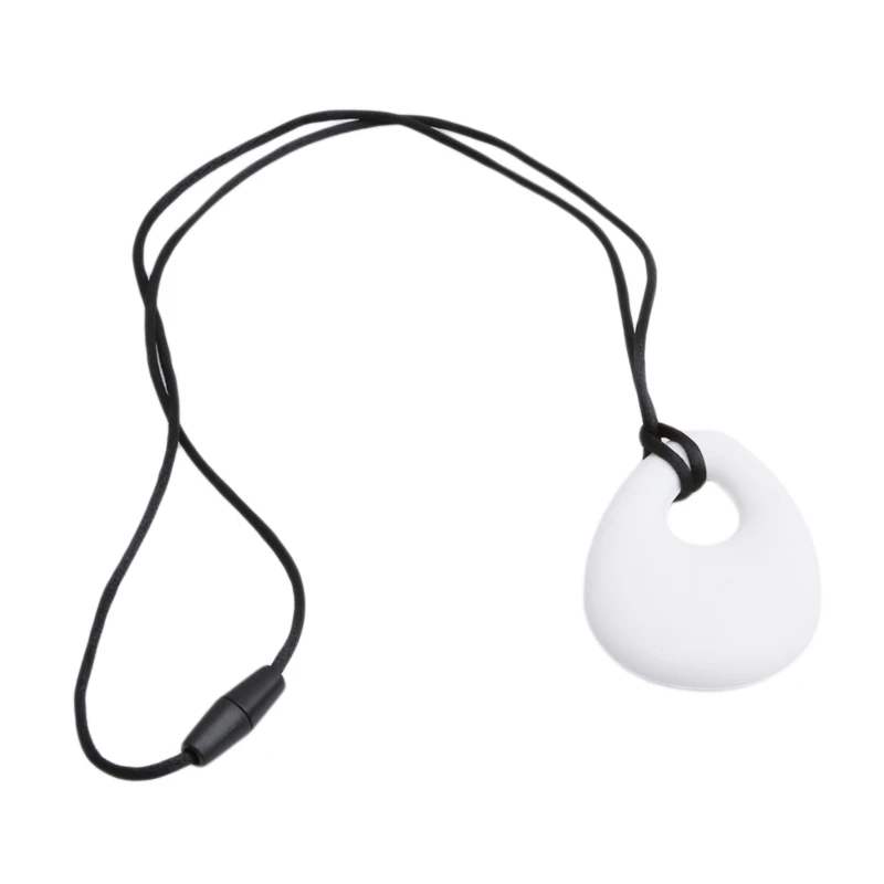 Силиконовый Прорезыватель для зубов малышей детское кольцо прорезывания черное