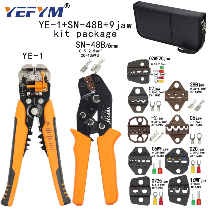 

Обжимные плоскогубцы Набор инструментов может быть заменен на различные характеристики обжимной челюсти клемм набор Многофункциональный ...