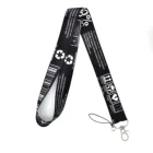 Шнурки для ключей с предупреждающим знаком, держатель для ID-карты, брелок на шею, ленточка для ключей сделай сам, веревка для одежды, аксессуары