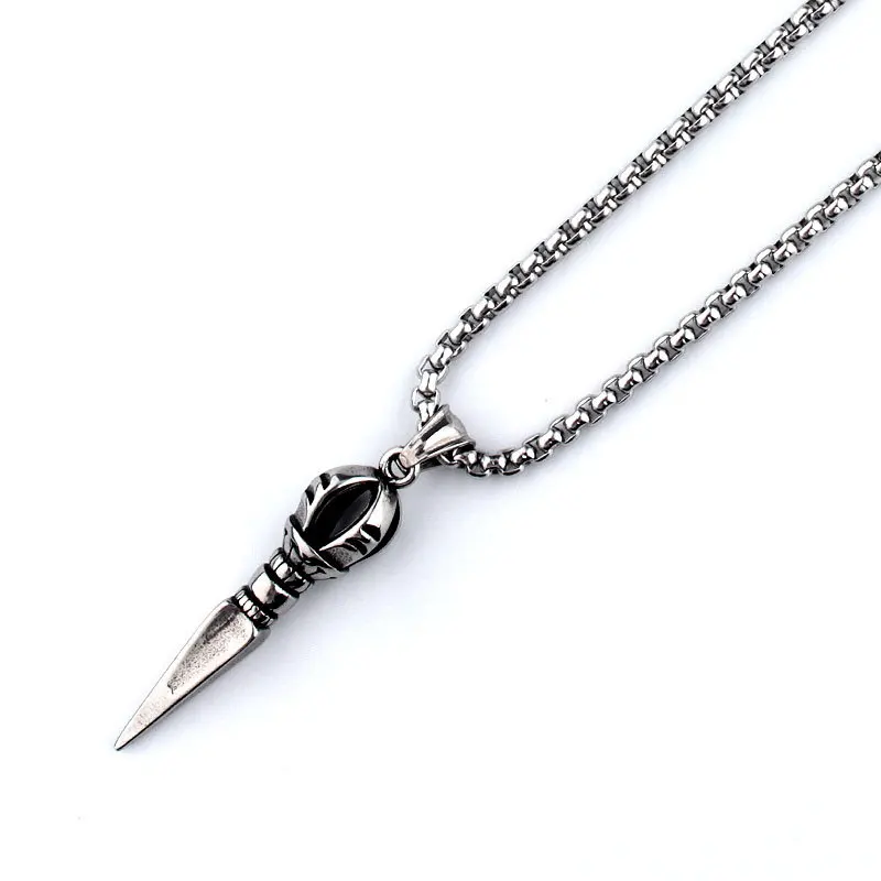 Мужская цепь из нержавеющей стали 75 см мужская мода амулет подвеска| |