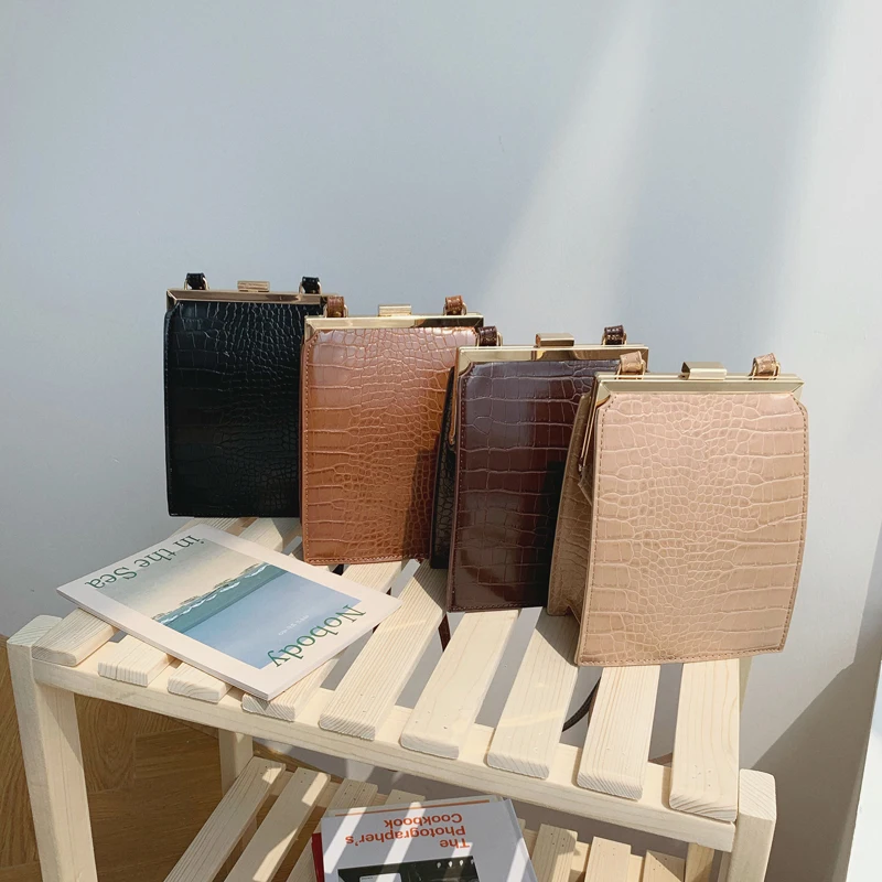 Новый Аллигатор корейский клип сумка Брендовая дизайнерская обувь Роскошные