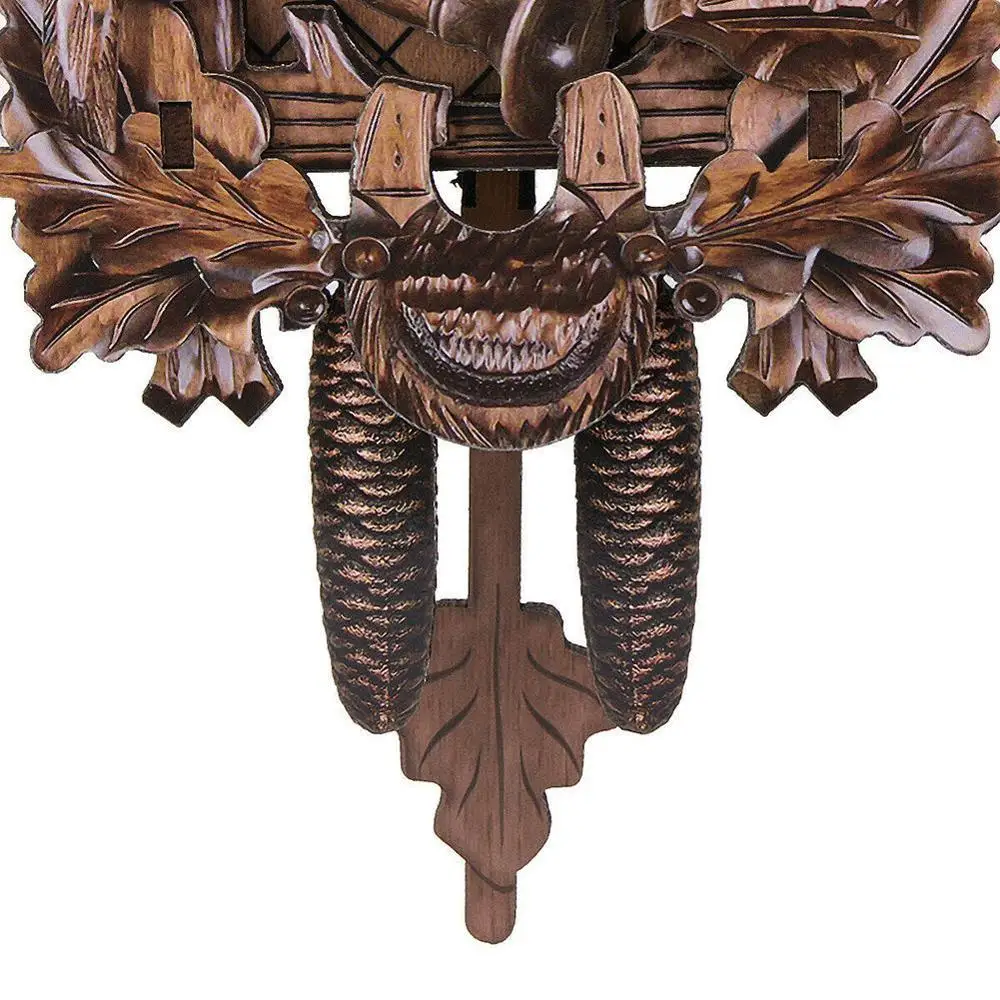 Домашние декоративные настенные часы с птицей Висячие винтажные деревянные для