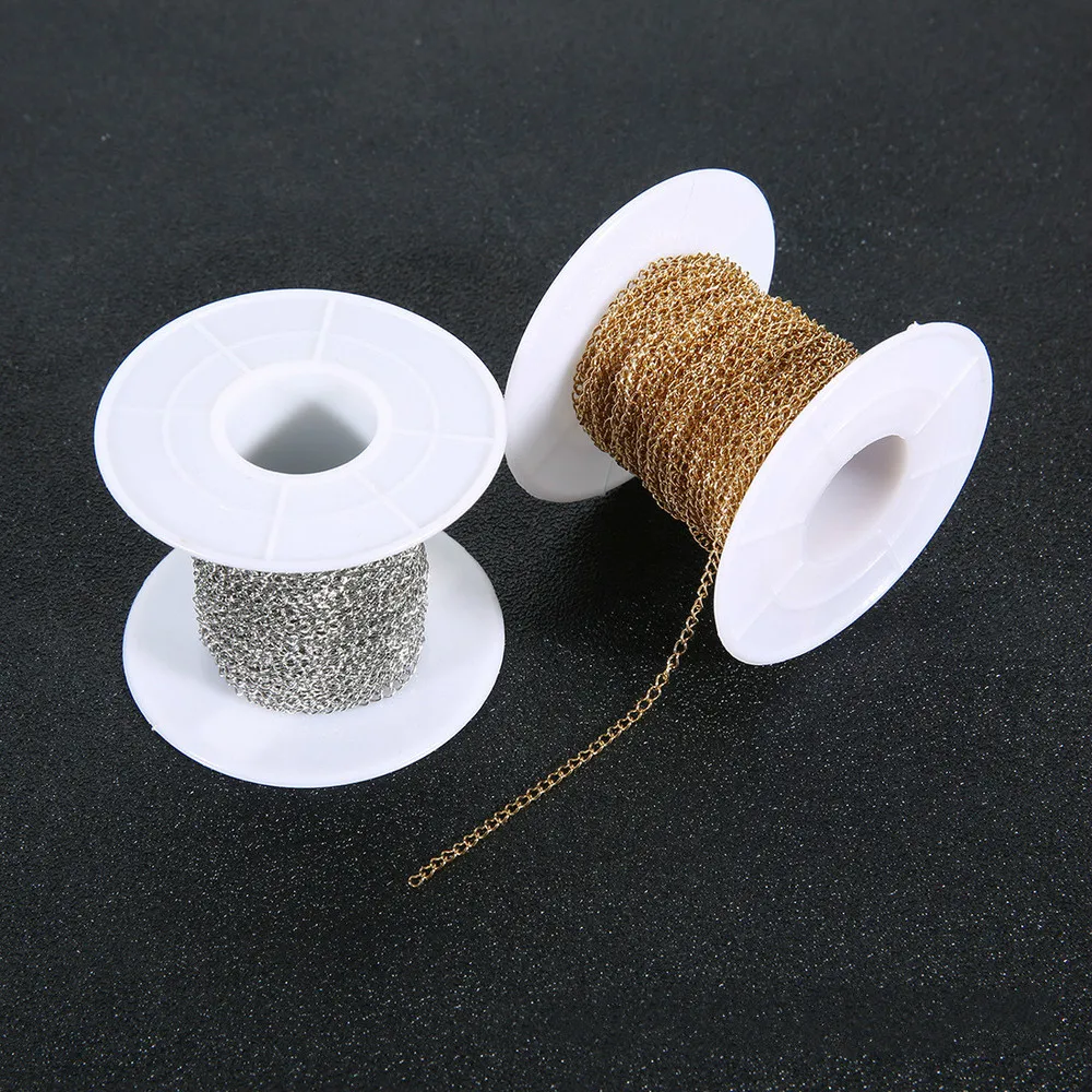 9 метров в упаковке ювелирные изделия из нержавеющей стали o-цепь хвостовая