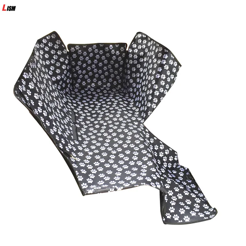 

Car Seat Mats Dog Bed Hammock Protector With Safety Belt Oxford Pet Dog Carriers Rear Back Waterproof Seat Cover for Pet