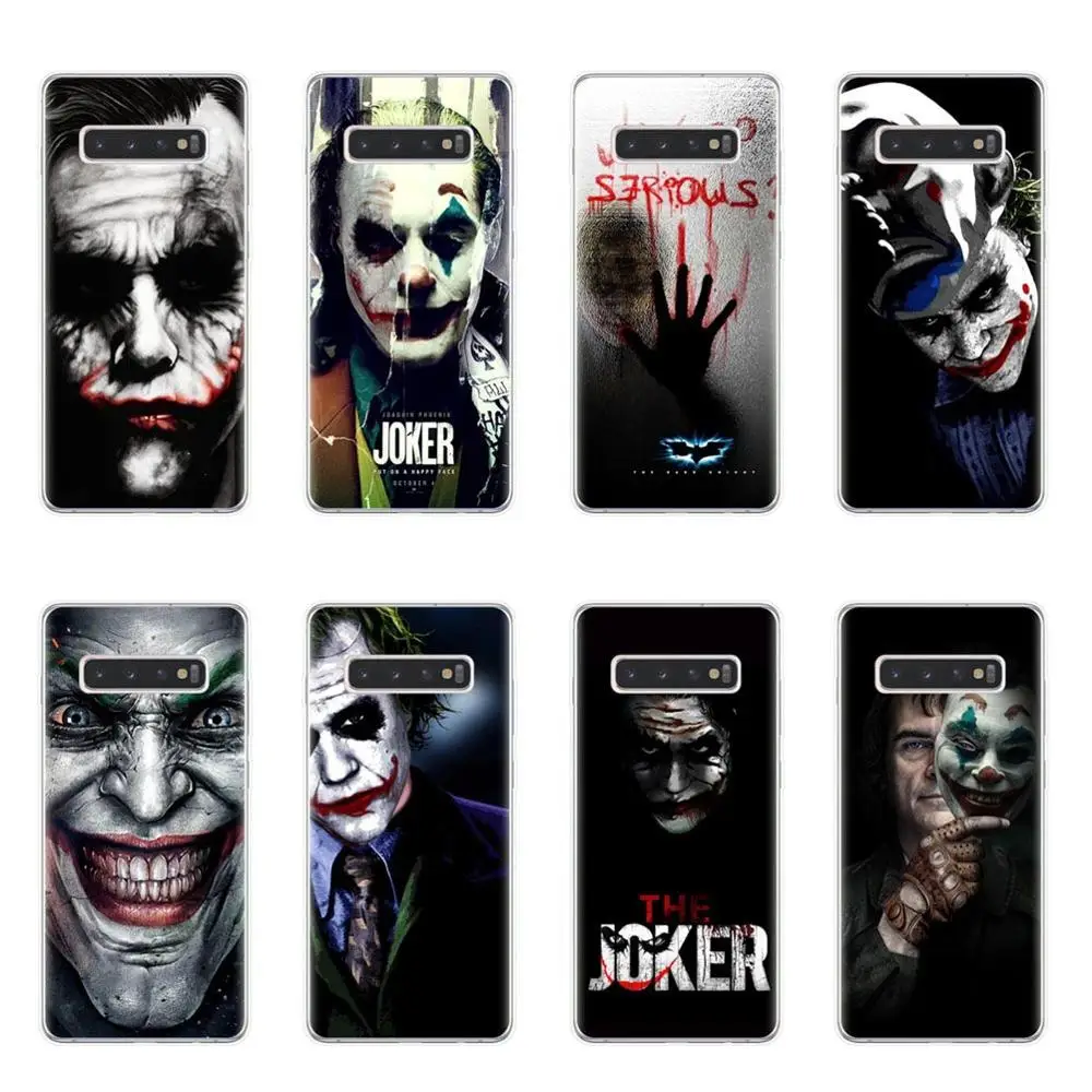 Joker Joaquin Phoenix Мягкий ТПУ силиконовый чехол для телефона для Coque samsung S10 S9 S8 Plus S6 S7 Edge S10E Lite 5G Capa