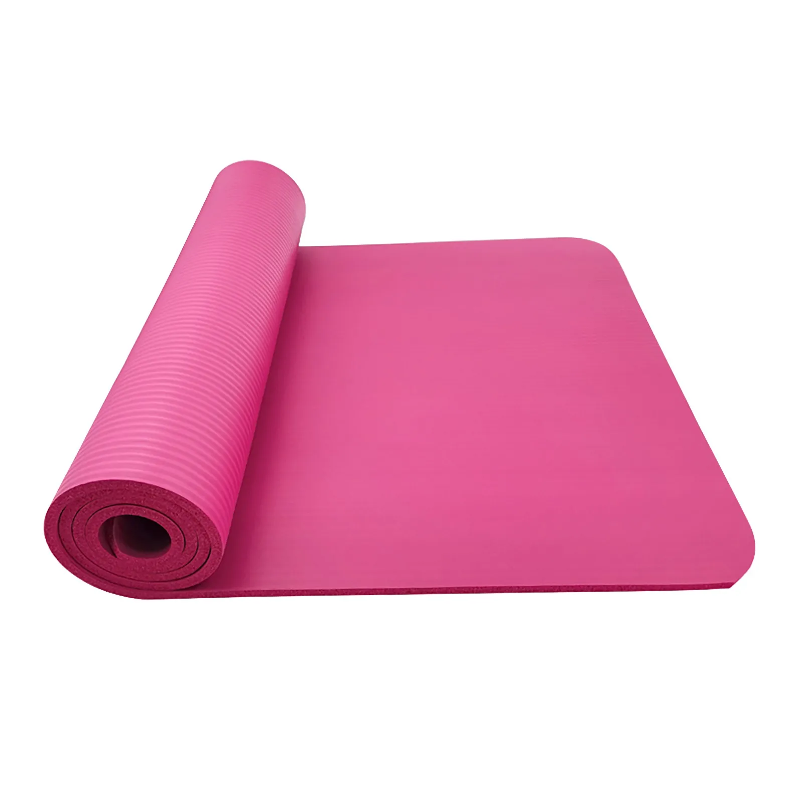 

New Widening Thickening Home Non-Slip Fitness Exercise Yoga Mat Unisex Beginner Fitness Mat 183CM * 60CM* 1CM Portable Equipment