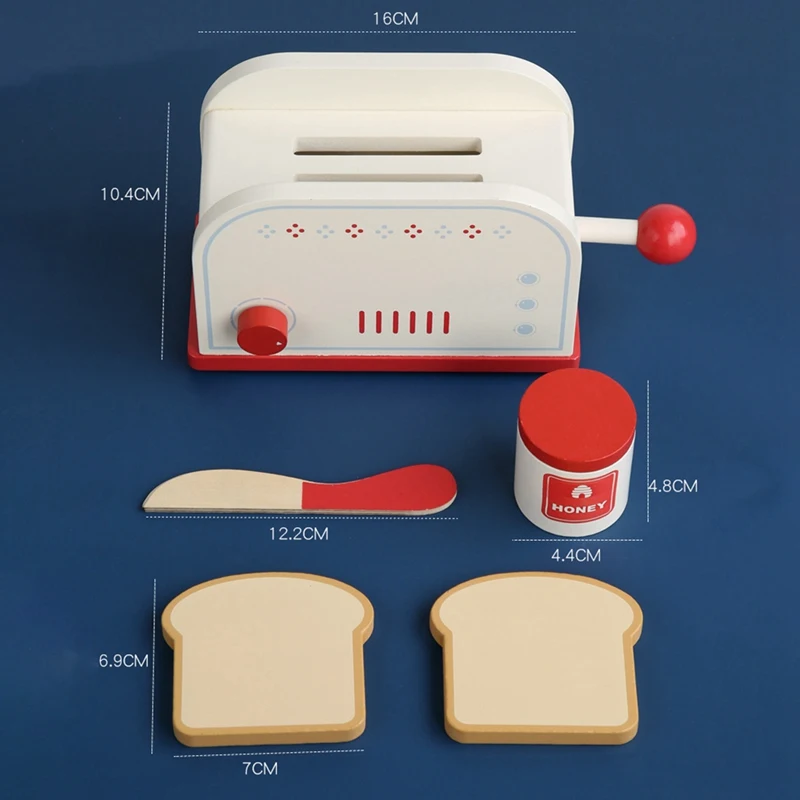 

Kids Wooden Pretend Play Set Pretend Game Children Toy Kitchen