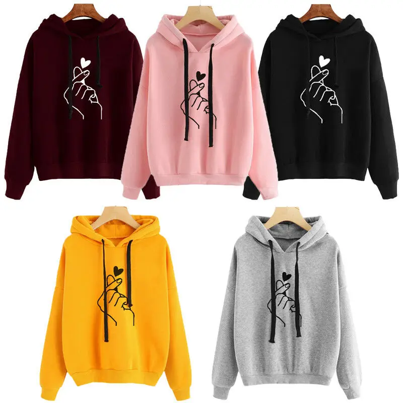 Новая парная одежда для лучших друзей толстовка с капюшоном пальто принтом