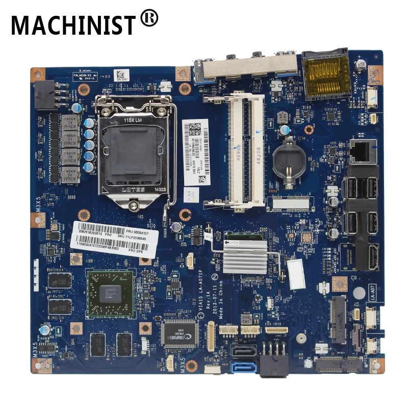 Оригинал для Lenovo B550 23 ”AIO настольная материнская плата MB VIA15 LA A071P LGA 1150 HD8850 2G GPU DDR3