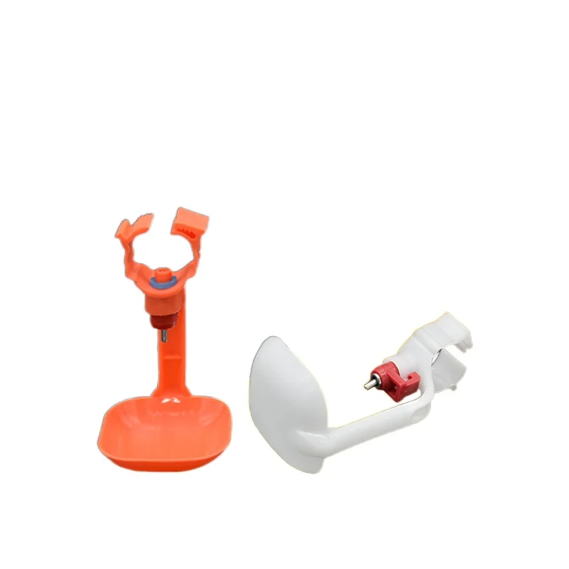 

20PCS Chicken Drinking Water Machine Steel Ball Conjoined Hanging Cup Automatic Nipple Drinking Waterline Equipment