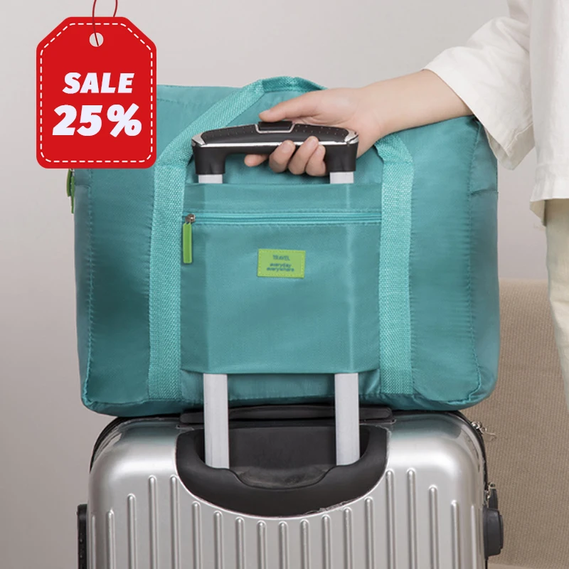 Сумка для путешествий Lvcky водонепроницаемая нейлоновая Складная портативная