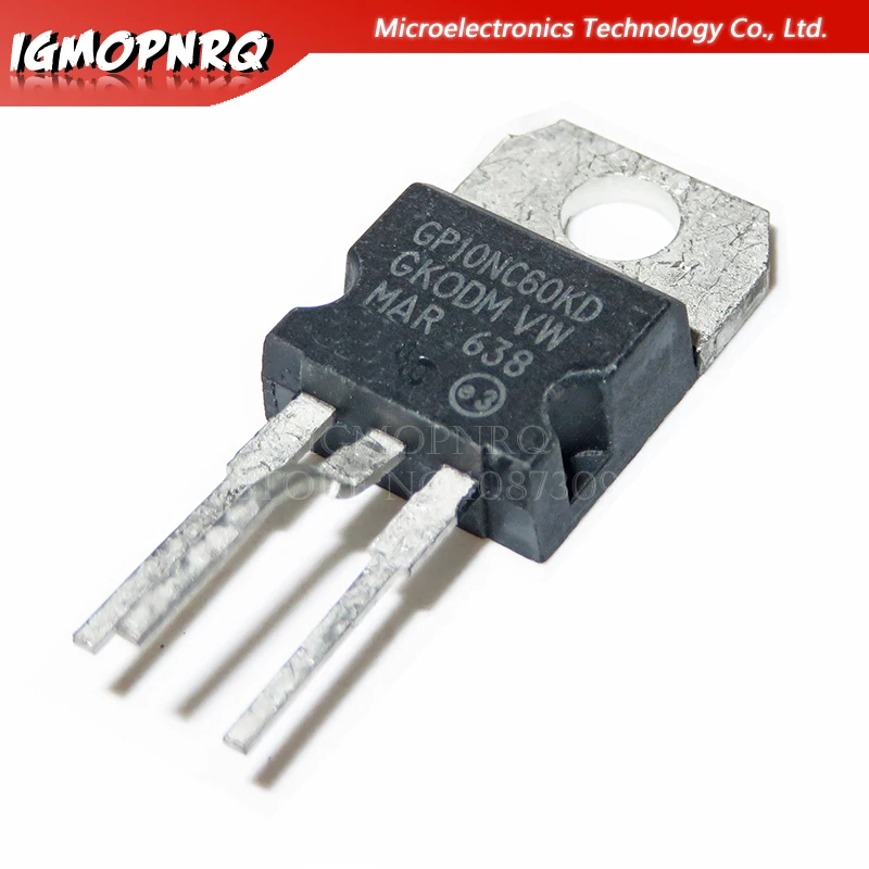 

5 шт. STGP10NC60KD STGP7NC60HD TO-220 IGBT 10NC60 GP10NC60KD STGP10NC60 GP10NC60 7NC60HD GP7NC60HD