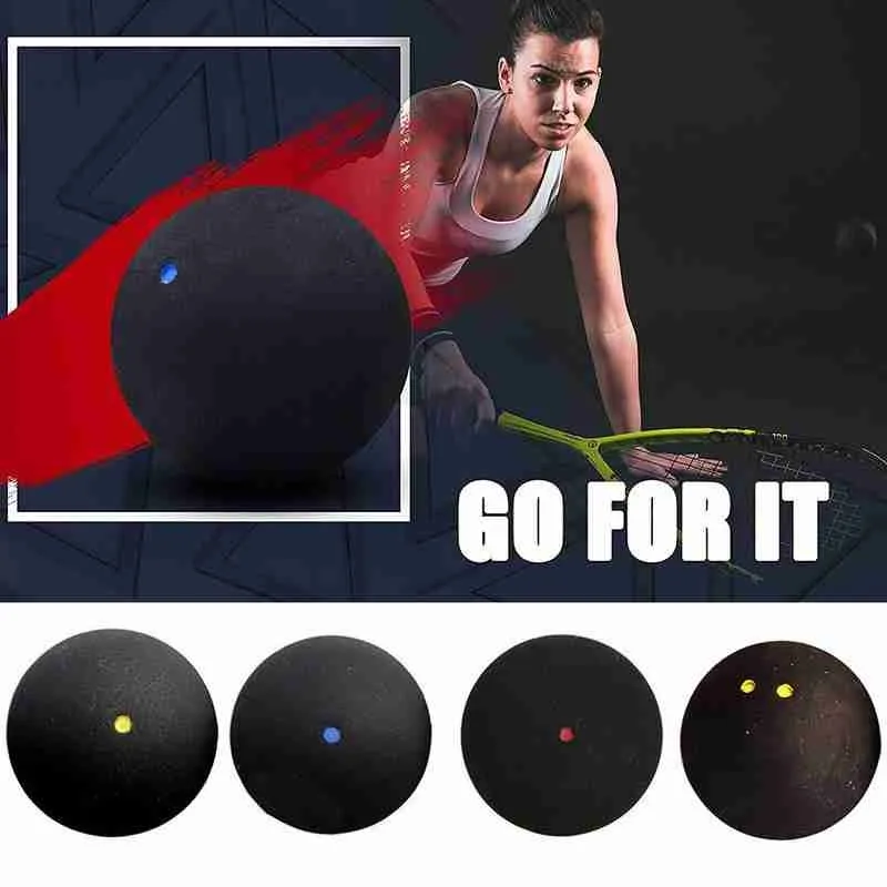 1 шт. мяч для сквоша высокоскоростной тренировочный резиновый начинающих