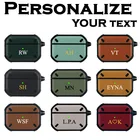 Индивидуальный чехол с именем и надписью для AirPod Pro, роскошный женский чехол с брелоком, персонализированные рисунки с логотипами, мягкие чехлы