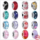 Новинка 925 серебряные бусины-бабочки в романтическом стиле Подвески подходят для браслетов и ожерелий Pandora для женщин самодельные ювелирные изделия