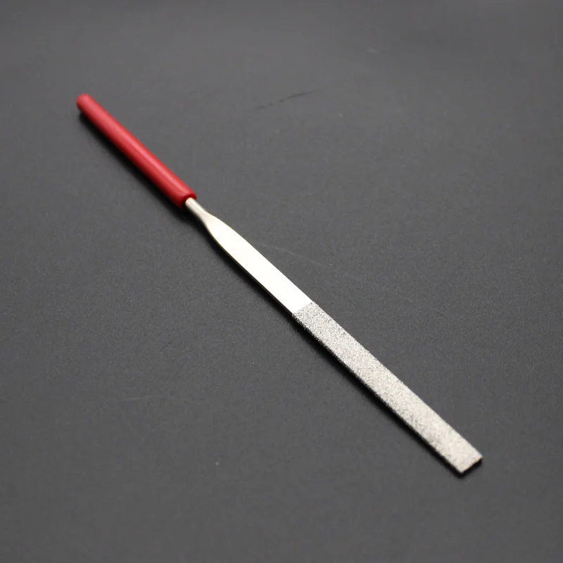 

140mm Flat Diamond File For Ceramic Crafts DIY Wood Rasp Jewelry Polishing Carving