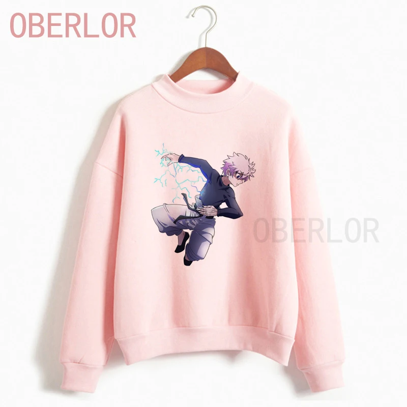 

Killua Zoldyck Hunter X Hunter Anime Sweatshirts Aesthetic Harajuku Streetwear Hip Hop Fashion Cool Camisetas Mujer