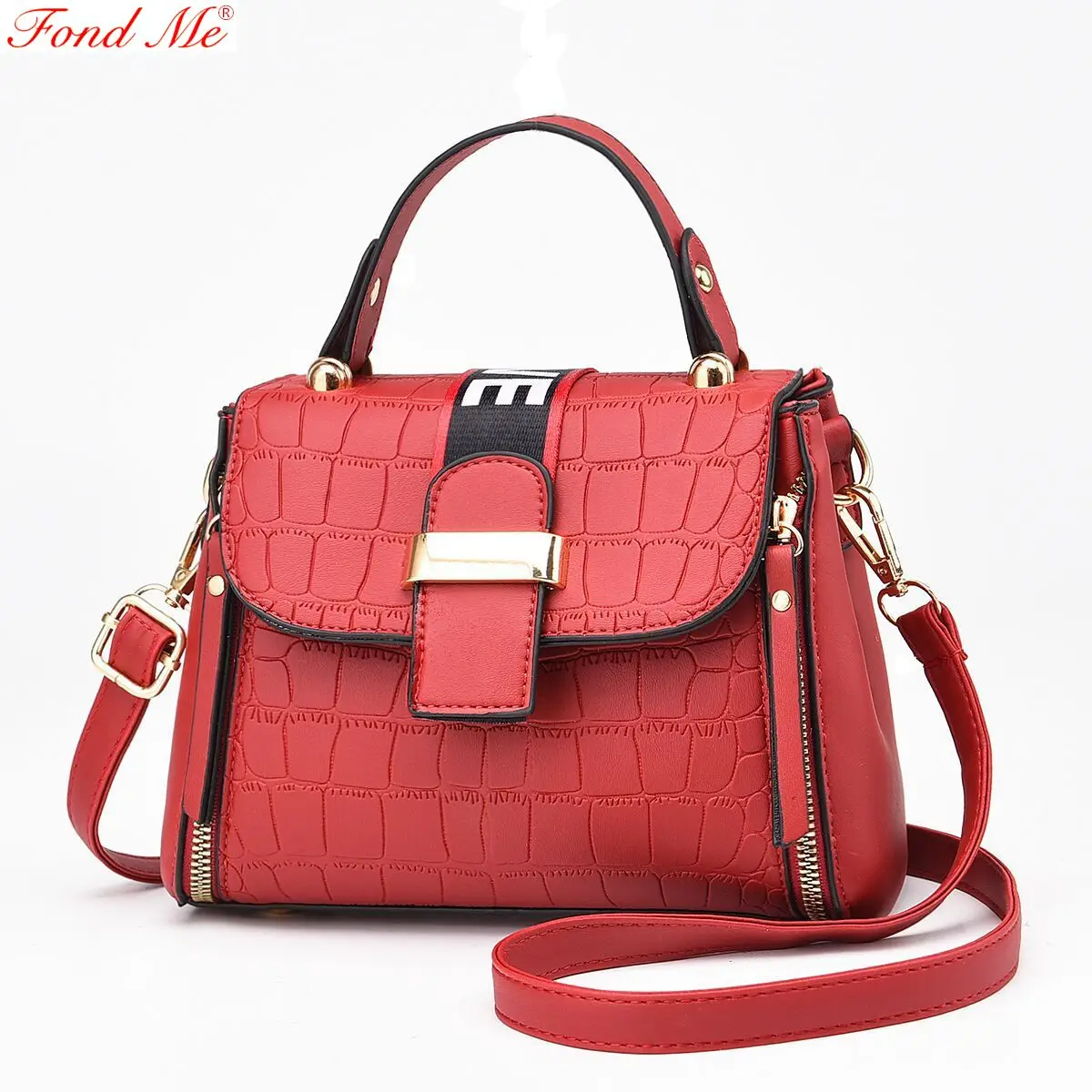 Летняя дизайнерская сумка мессенджер через плечо с пряжкой|Сумки ручками| |