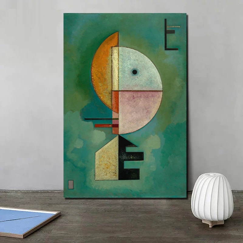 

Wassily Kandinsky Poster Vintage Canvas Painting Print Living Room Home Decoration Modern Wall Art Oil Painting Posters Pictures