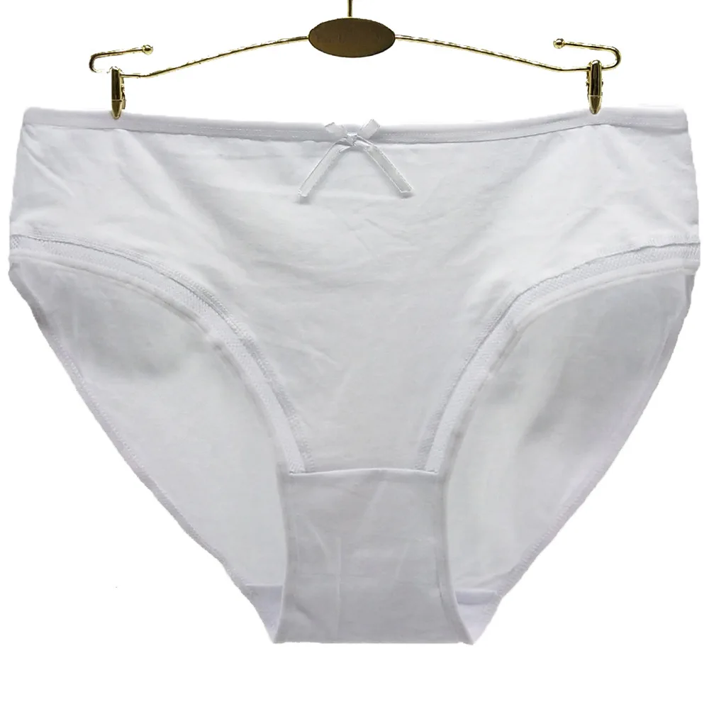 4 шт./партия, 2XL/3XL/4XL, однотонное женское нижнее белье из хлопка, большие размеры, трусики женские, штаны для мамы, 89366