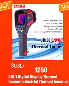 UNI-T UT300A/300C/300 S Бесконтактный лазерный Инфракрасный цифровой Инфракрасный термометр пистолет с ЖК-дисплеем измеритель температуры