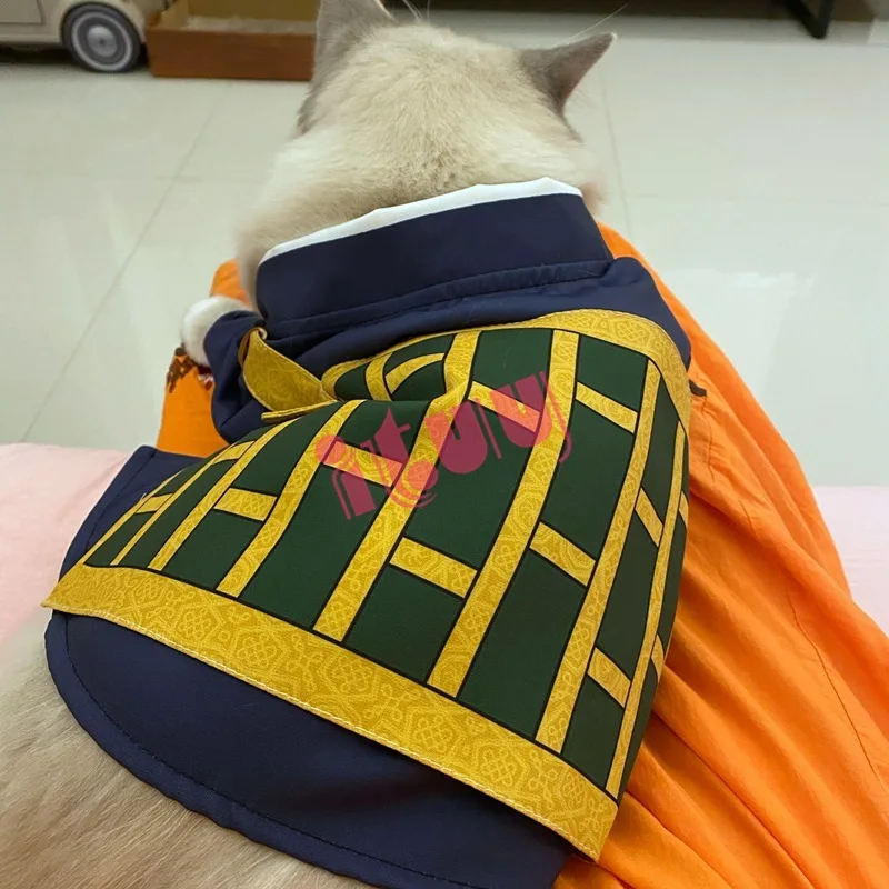 Одежда для домашних животных Аниме юютсу кайсен гето сугуру косплей одежда кошек