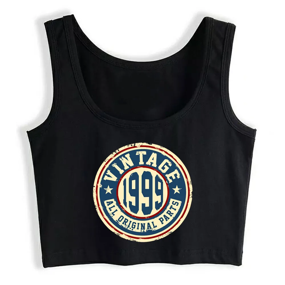 

Crop Top Women Vintage 1999 Harajuku Tank Top Women Vintage Women Clothes