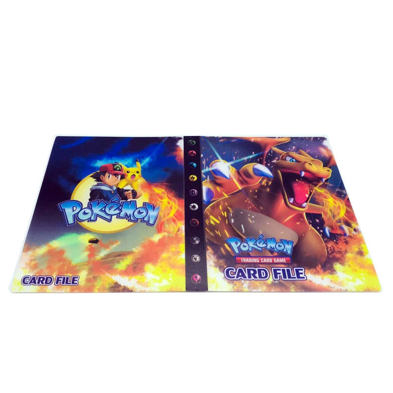 Only Album-F Pokemon 240 шт. держатель карт Детские Альбомы для детей Коллекция альбом книга Игра коллекционная карточка игры покемон - Цвет: Only Album-F