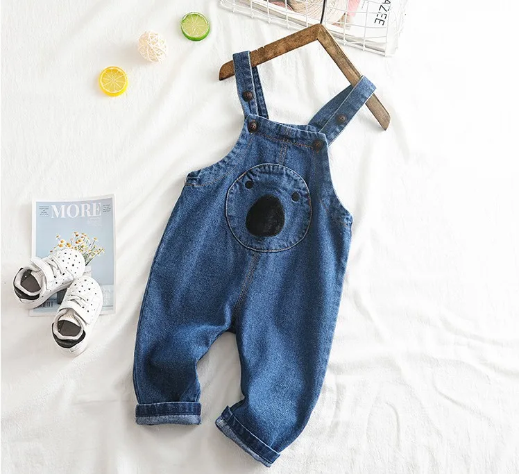 

Джинсовый комбинезон для мальчиков, на возраст 75-100 см