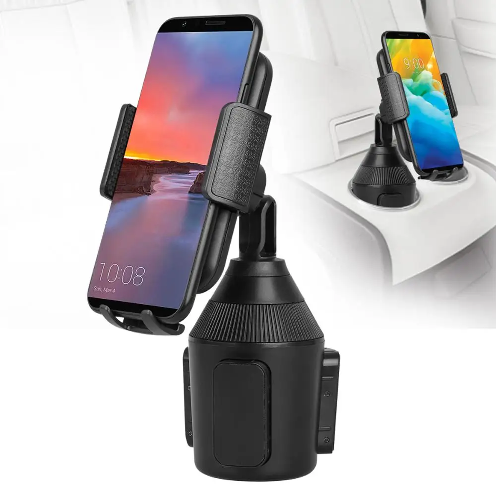 

Universal 360 Degree ABS Adjustable Car Cup Holder Stand Cradle Mount for Phones Short Version