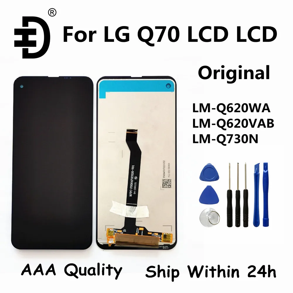 6 4 &quotоригинал новый сенсорный дигитайзер для LG Q70 ЖК дисплей Дисплей Экран LM Q620WA