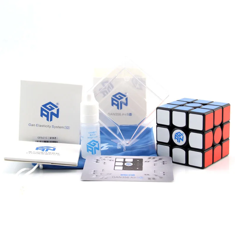 

GAN 356 Air SM 3x3x3 Magnetic Version Magic Cube 66g Smooth Professional Speed Puzzle WCA Toy Cubo Magico Stickerless Gift