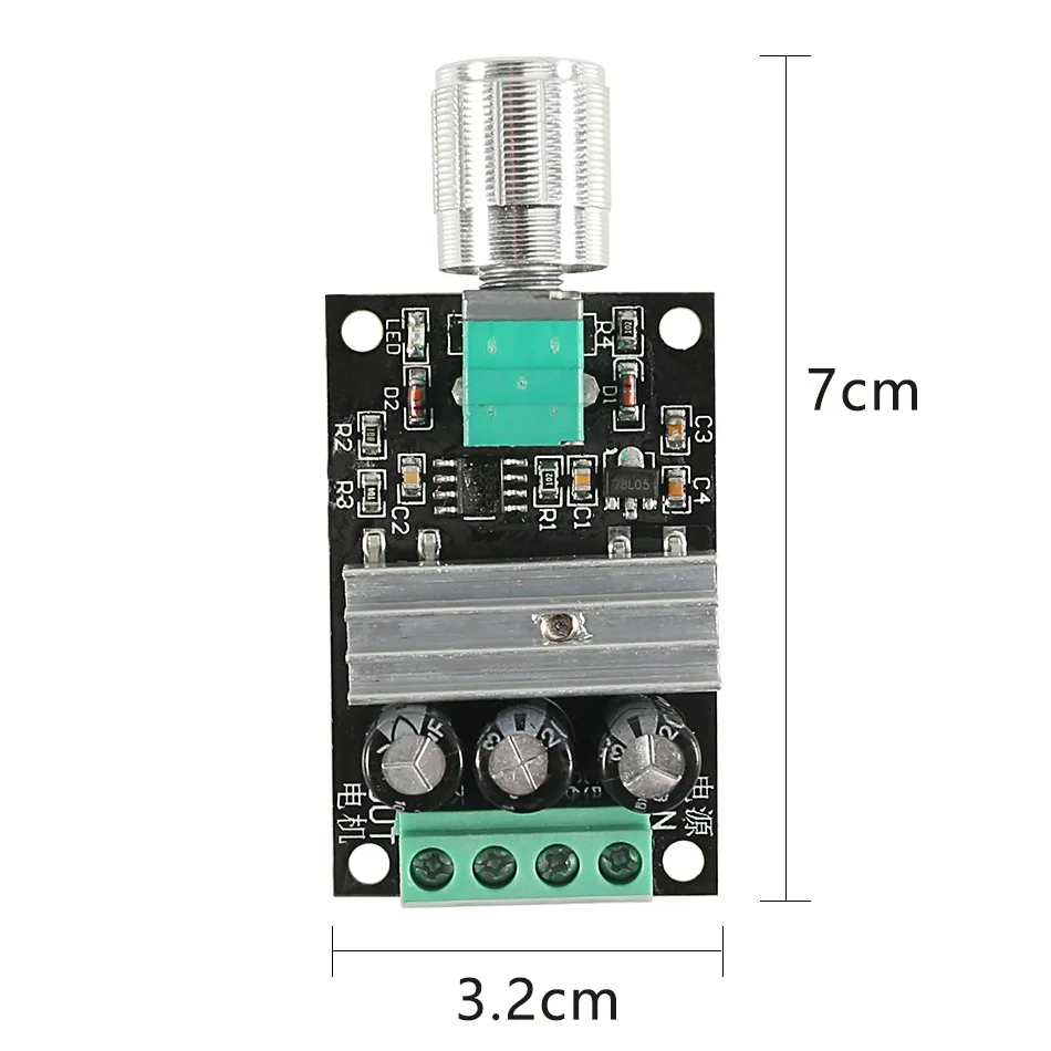 5 шт. для 3D принтера для-Arduino Стартовые наборы DC 6V 28V ШИМ контроллер скорости