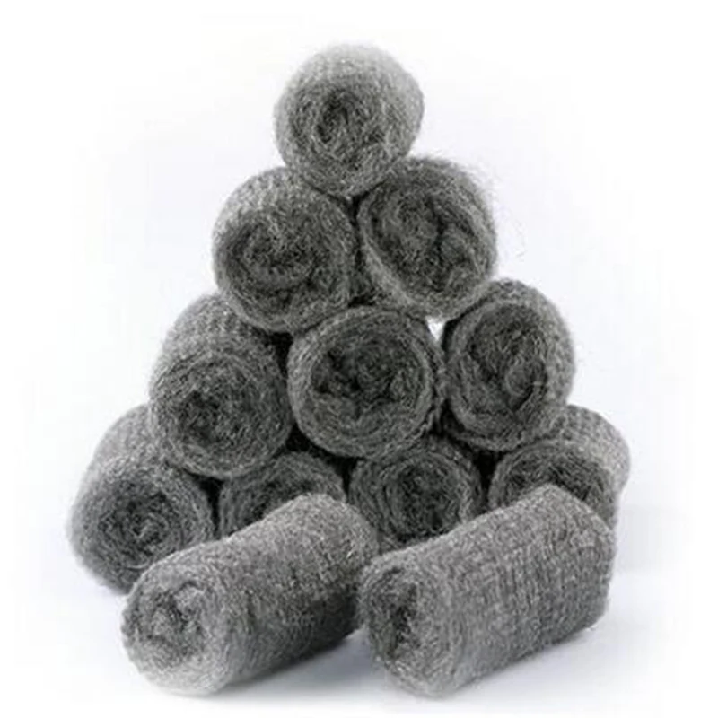 Губка металлическая сетка супер моющее средство кухонный стальной шерстяной