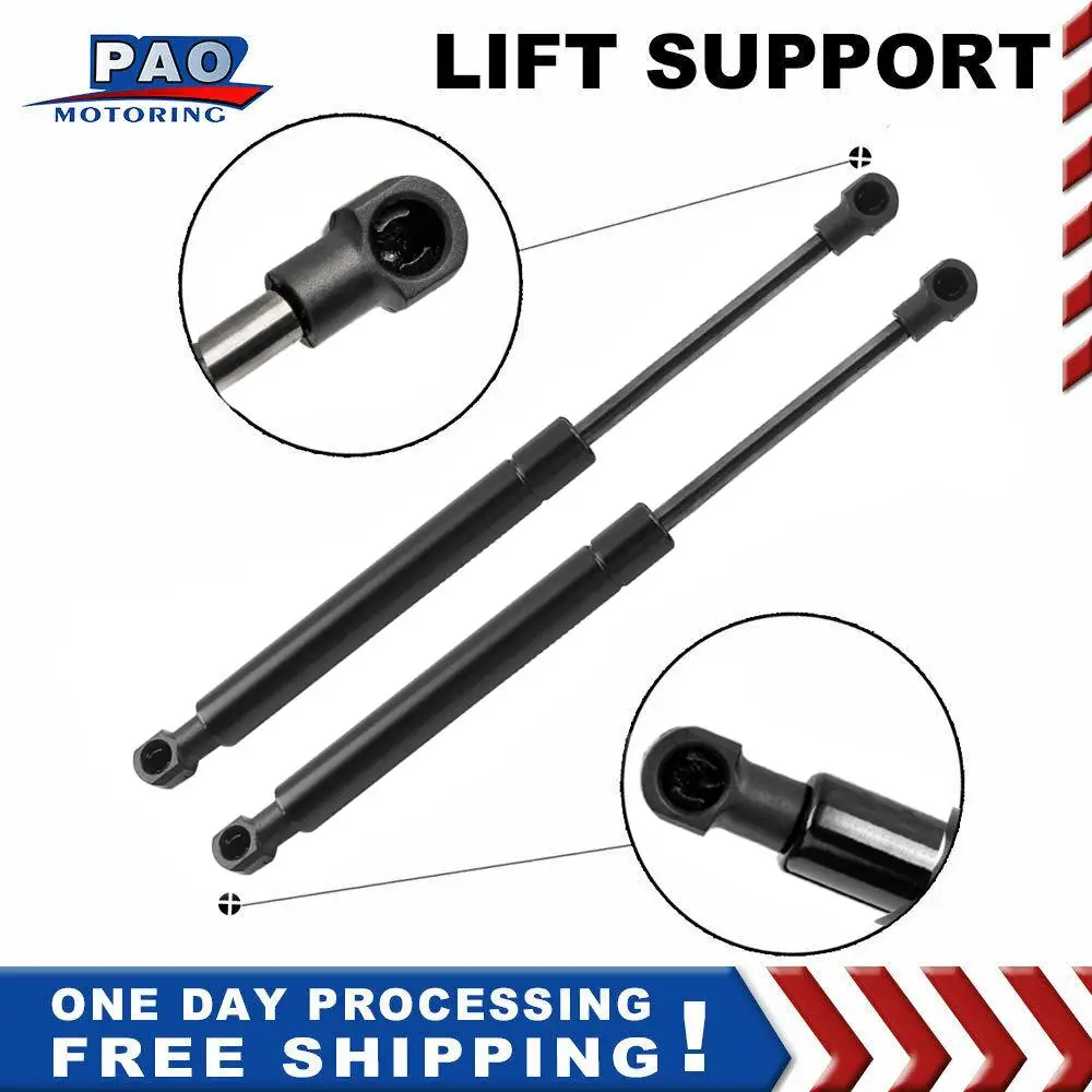 

QTY2 REAR TAILGATE BOOT GAS SUPPORT STRUTS FOR 2000 - 2010 2011 2012 2013 2014 2015 PEUGEOT 307 HATCHBACK
