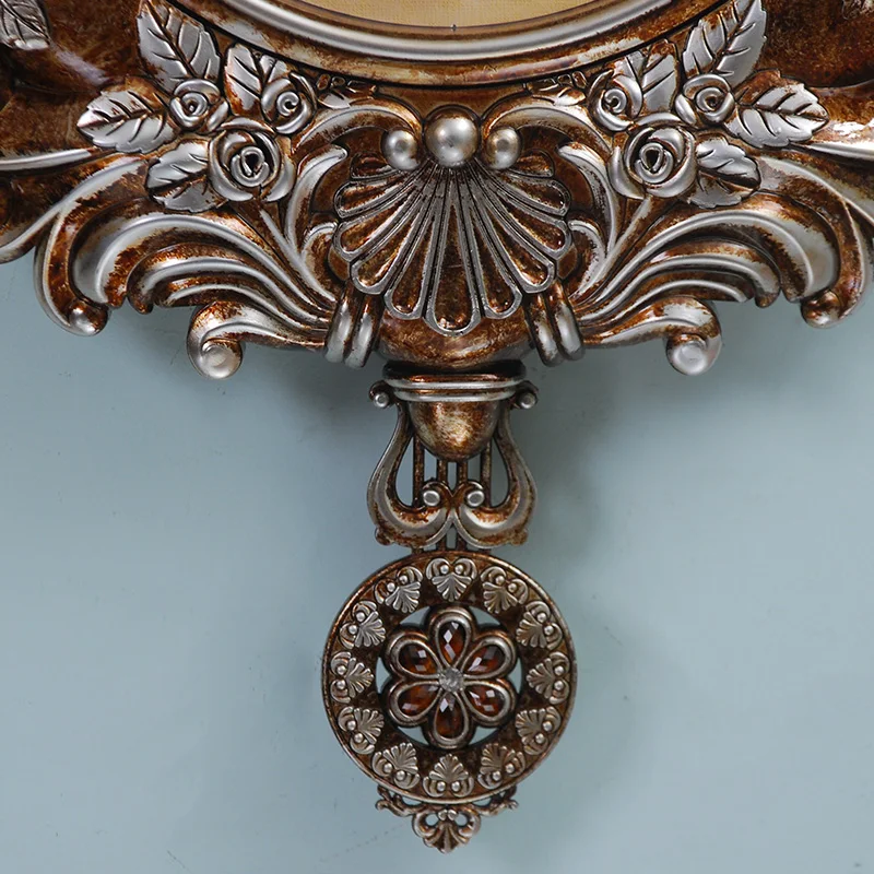 Творческий ретро настенные часы гостиная спальня украшения стены музыкального