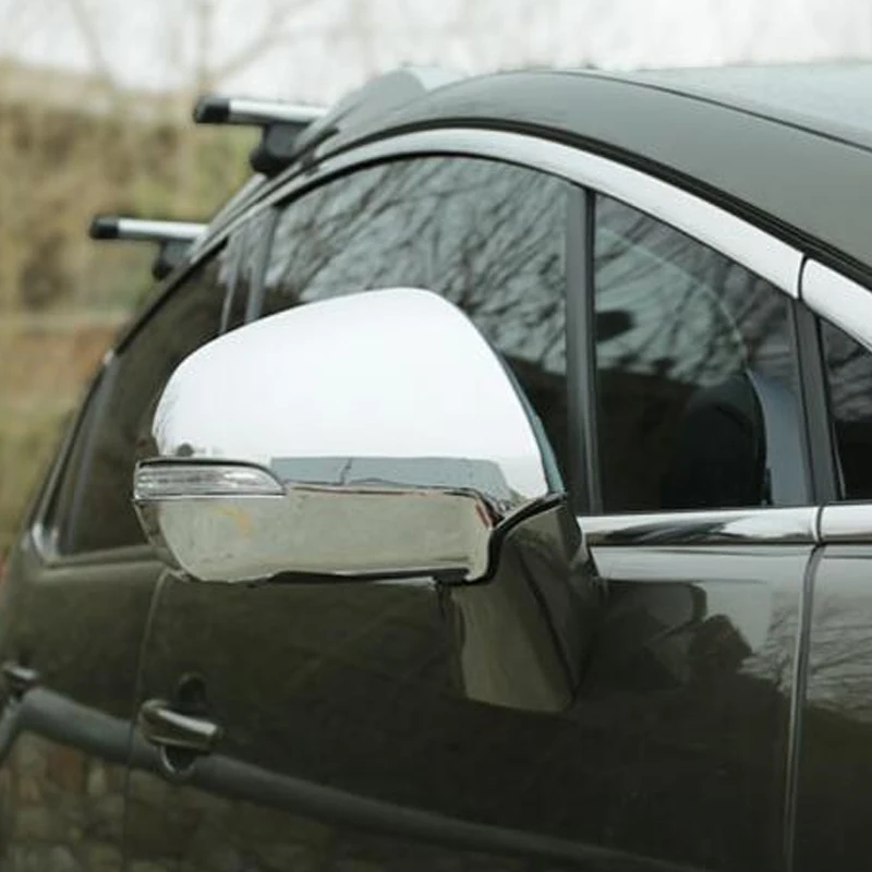 Модификация Abs хромированный автомобильный боковой двери Зеркала заднего вида