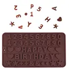 Силиконовая форма с буквами русского алфавита 3D, форма для шоколада, инструменты для украшения торта, лоток, формы для помадки, желе, печенья, форма для выпечки