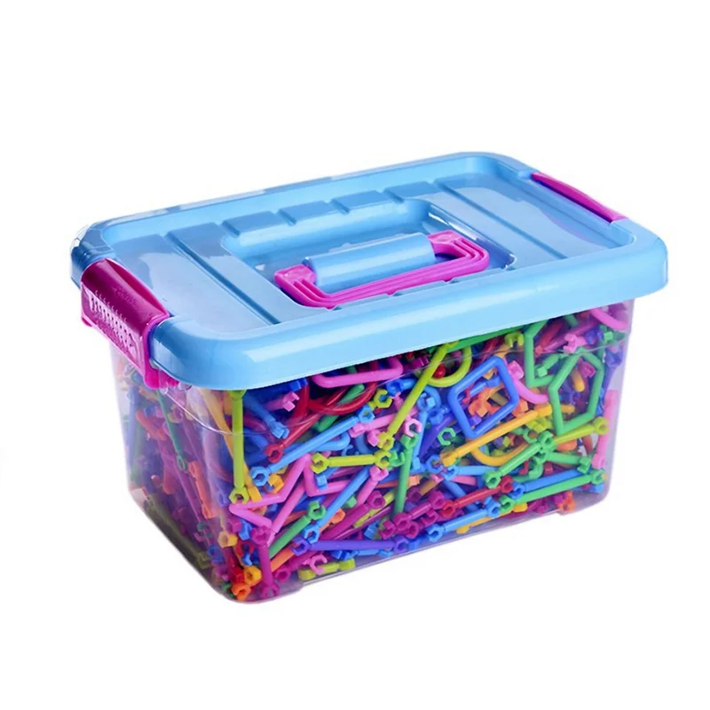 1100 шт./компл. детские развивающие строительные блоки Монтессори для раннего