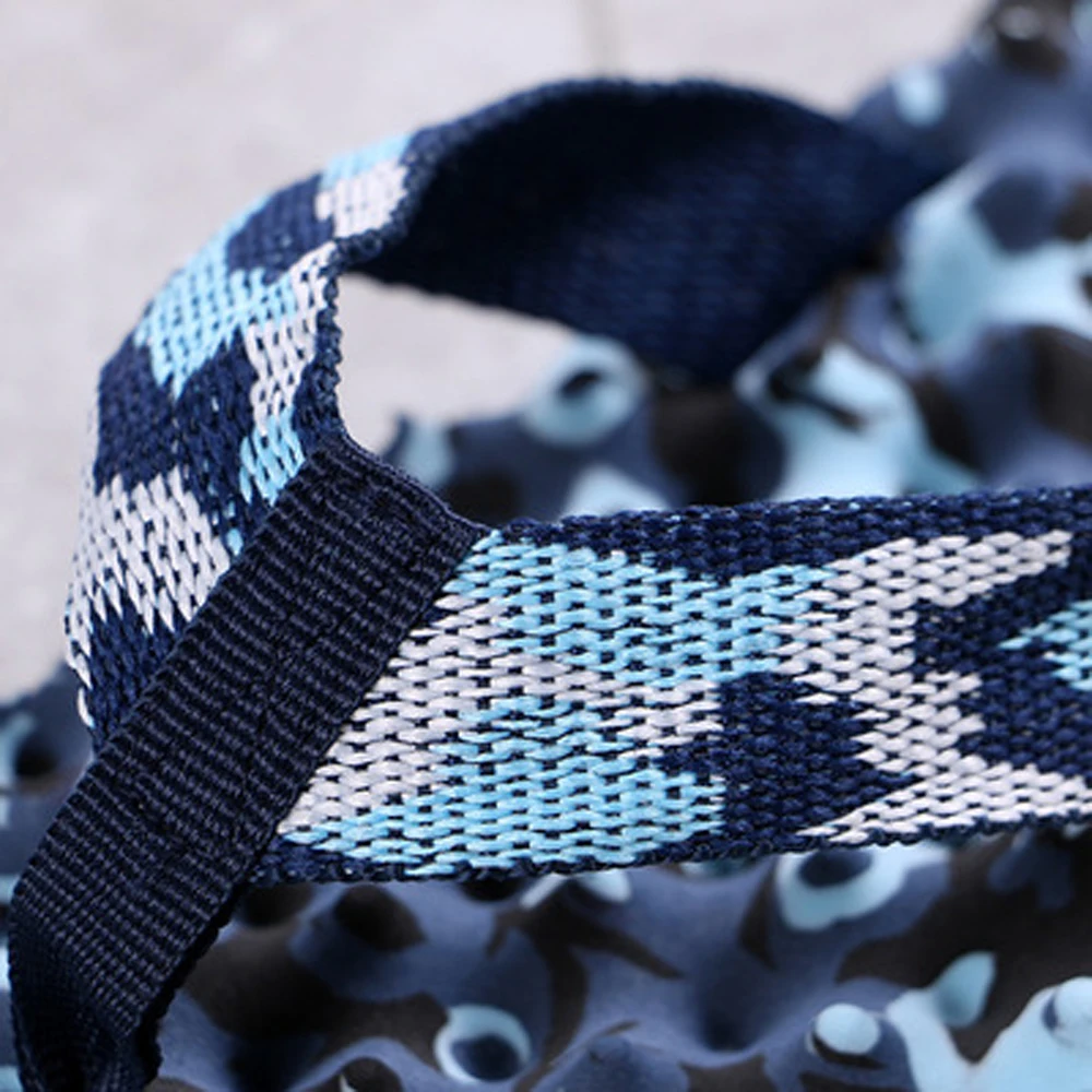 Летние камуфляжные Вьетнамки Сандалии Домашние кожаные женские мужские тапочки