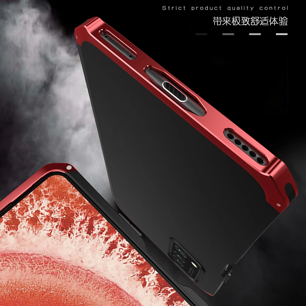 Противоударная металлическая рамка пластиковая задняя пластина для Huawei Honor V30