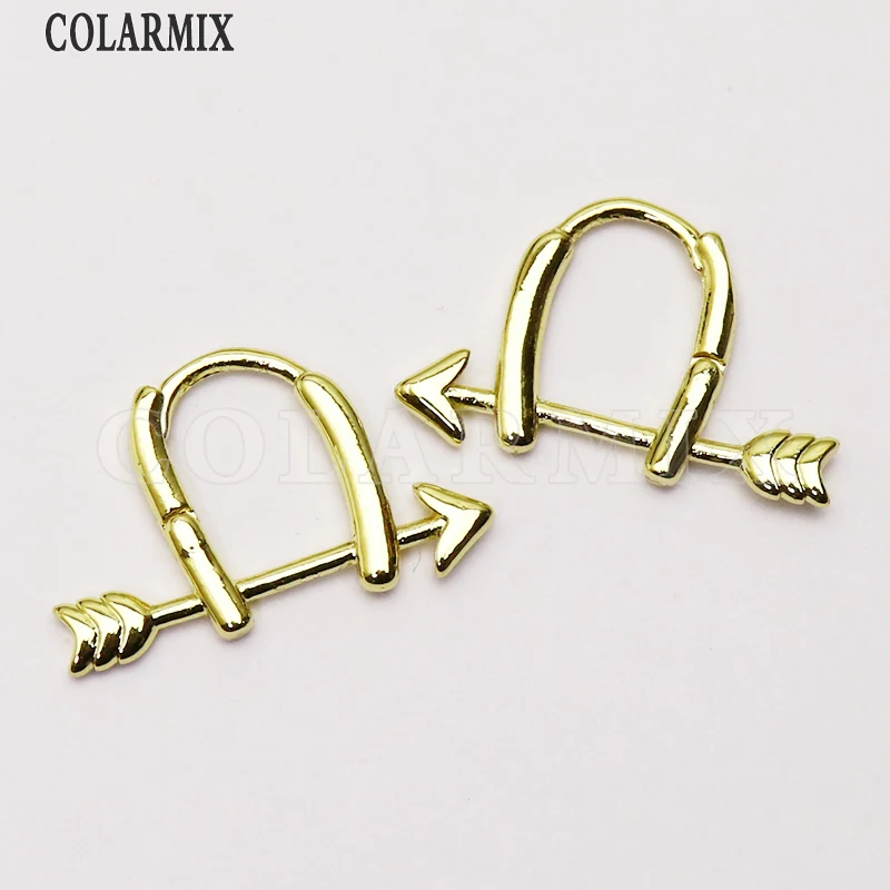 

8 Pairs Arrow shape stud earrings for women Round jewelry stud earrings for women Trendy earrings gift for lady51239