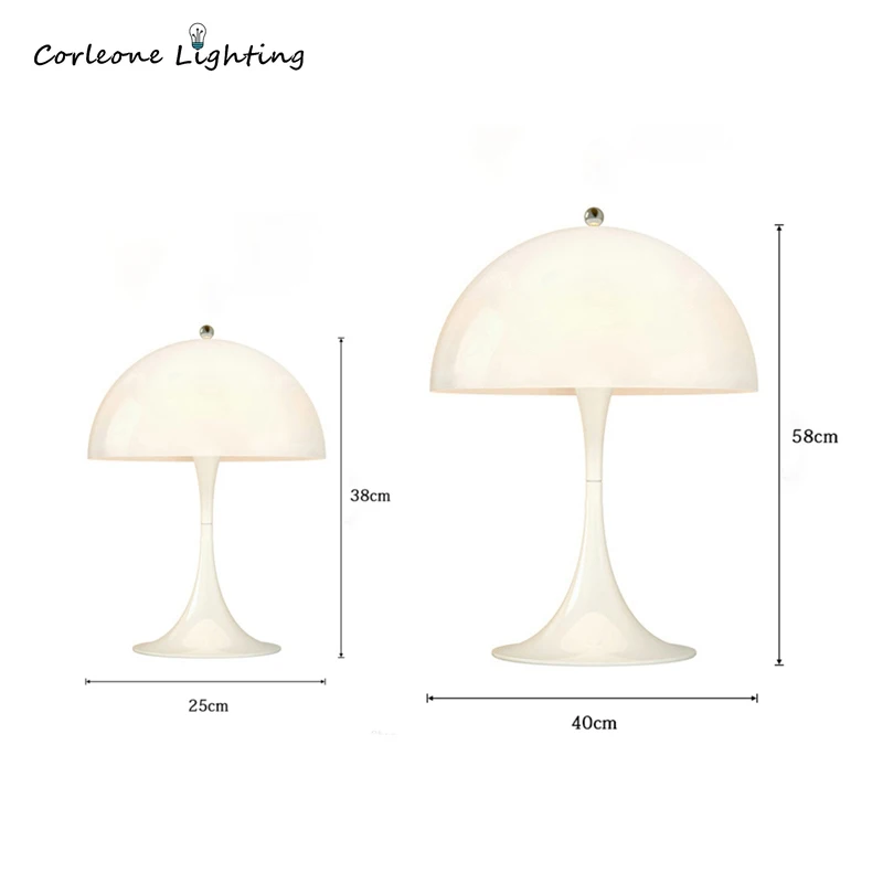 

Modern Table Lamp Creative Mushroom Lamp Bedroom Bedside Lamp Minimalist Home Decor Desk Lamp Study Reading Lighting Fixtures