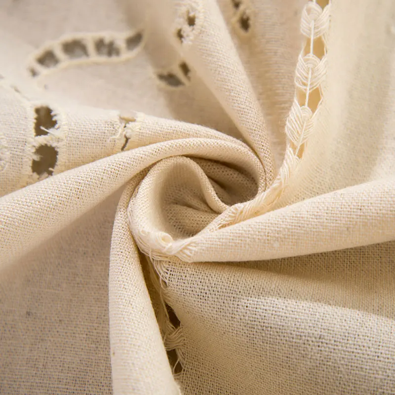 ZHH Европейский пасторальный стиль жалюзи занавески сельские вязанные крючком