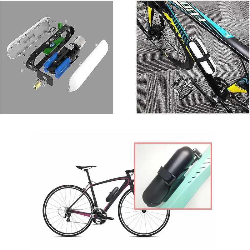 Многофункциональный светодиодный Электрический насос 500 мАч 12 8 В микро-USB